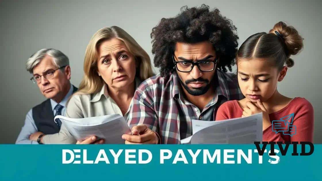 Delayed payments during government shutdowns